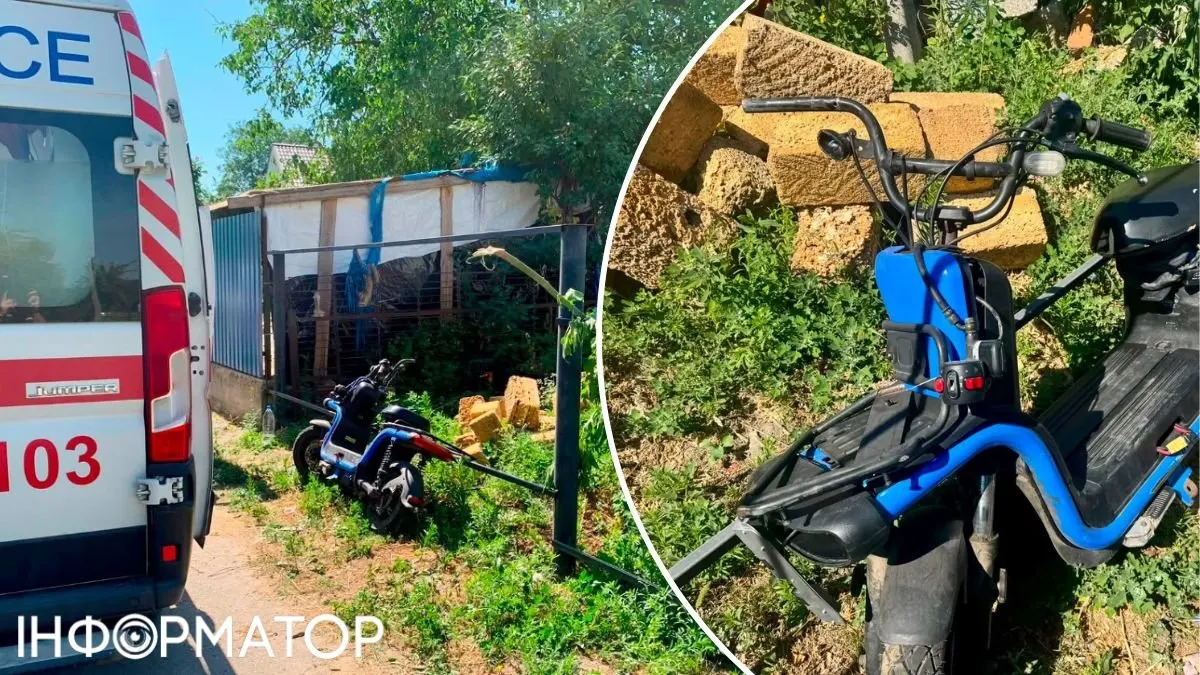 12-річний хлопчик загинув у селі Бушеве, врізавшись в огорожу на електротранспорті