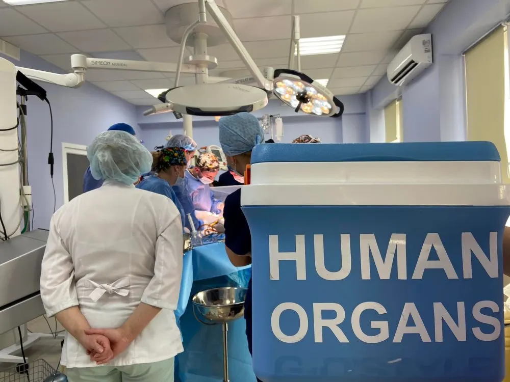 У Борисполі вперше провели забір органів від посмертного донора: врятовано чотири життя