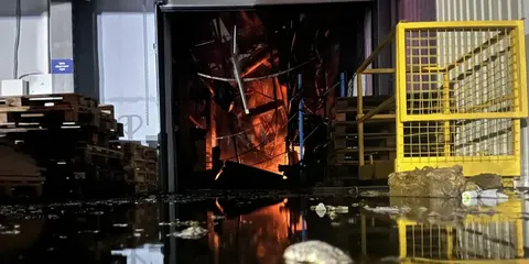 Бориспільський район: росіяни вдруге вдарили по логістичному складу