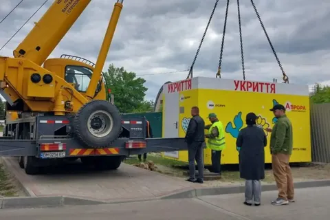 На станціях Укрзалізниці у Київській області встановлять мобільні укриття