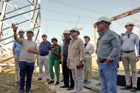 Американські конгресмени відвідали підстанцію «Укренерго»