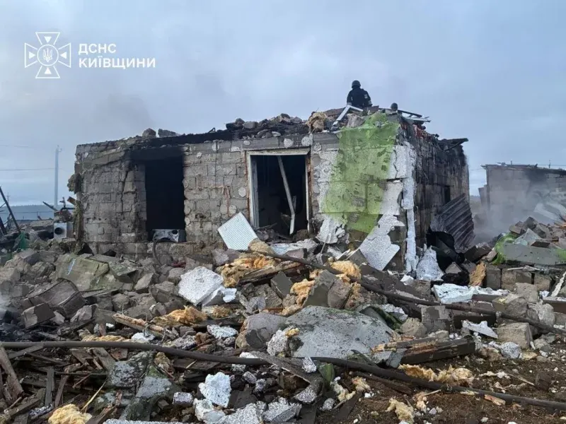 Удар по Київщині: постраждали п’ятеро людей, серед них троє дітей