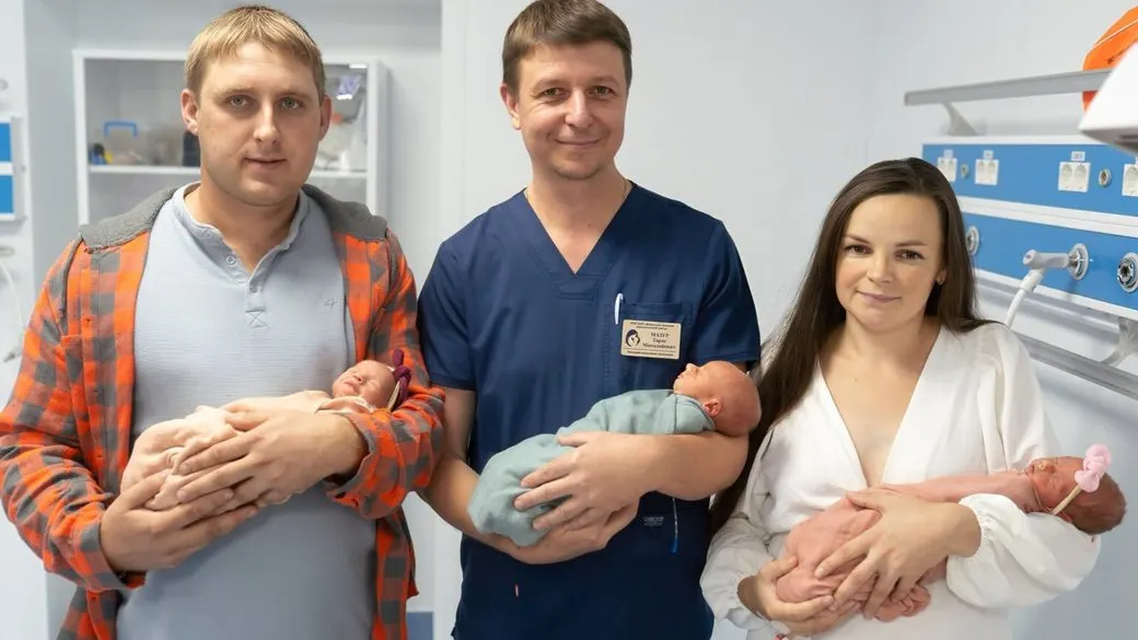 На Київщині за одну добу народилися трійня та двійня — п'ятеро малюків
