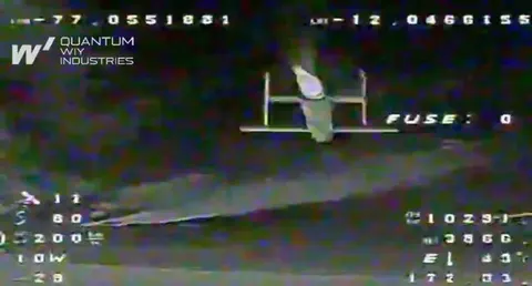 Дрон-перехоплювач SPYS уразив реактивну «Герань-5» у бойових умовах