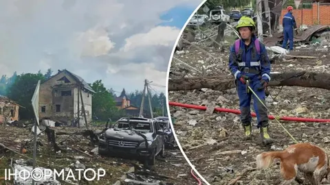 Кількість загиблих внаслідок удару по виставці зброї на Київщині зросла до 12