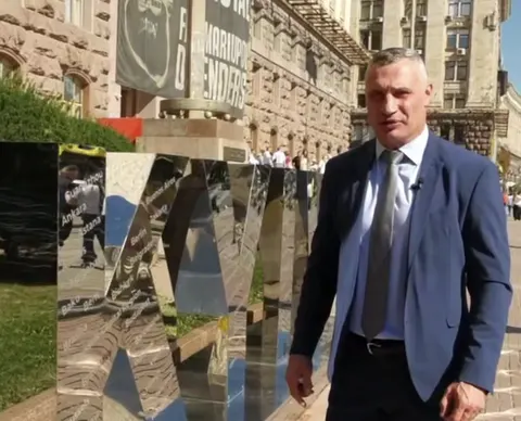 Віталій Кличко привітав киян з 35-ю річницею Незалежності України
