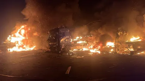 Унаслідок нічної атаки знищено сортувальні центри «Нової пошти» в Сумах та на Ки