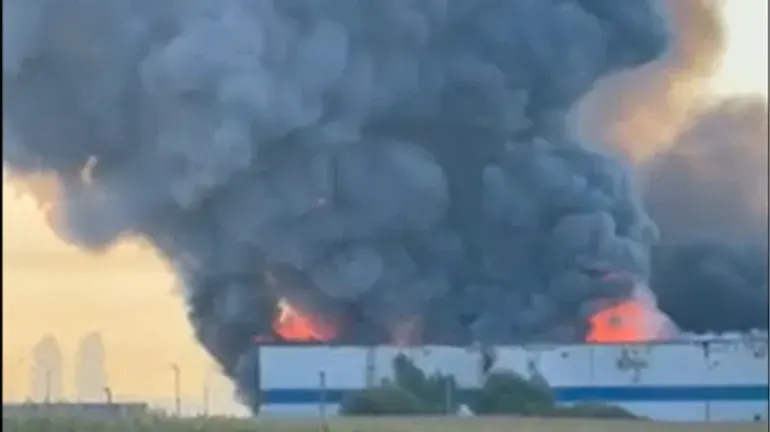 У Бориспільському районі пошкоджено один із найбільших фармскладів України