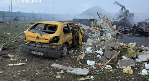 На Київщині за добу пошкоджено 9 цивільних об'єктів, зокрема на Бориспільщині