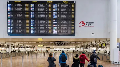 У Брюсселі час очікування в аеропорту подвоївся через нову систему в'їзду в ЄС