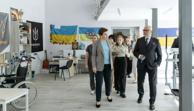 Президент Естонії ознайомився з реабілітацією захисників на Київщині