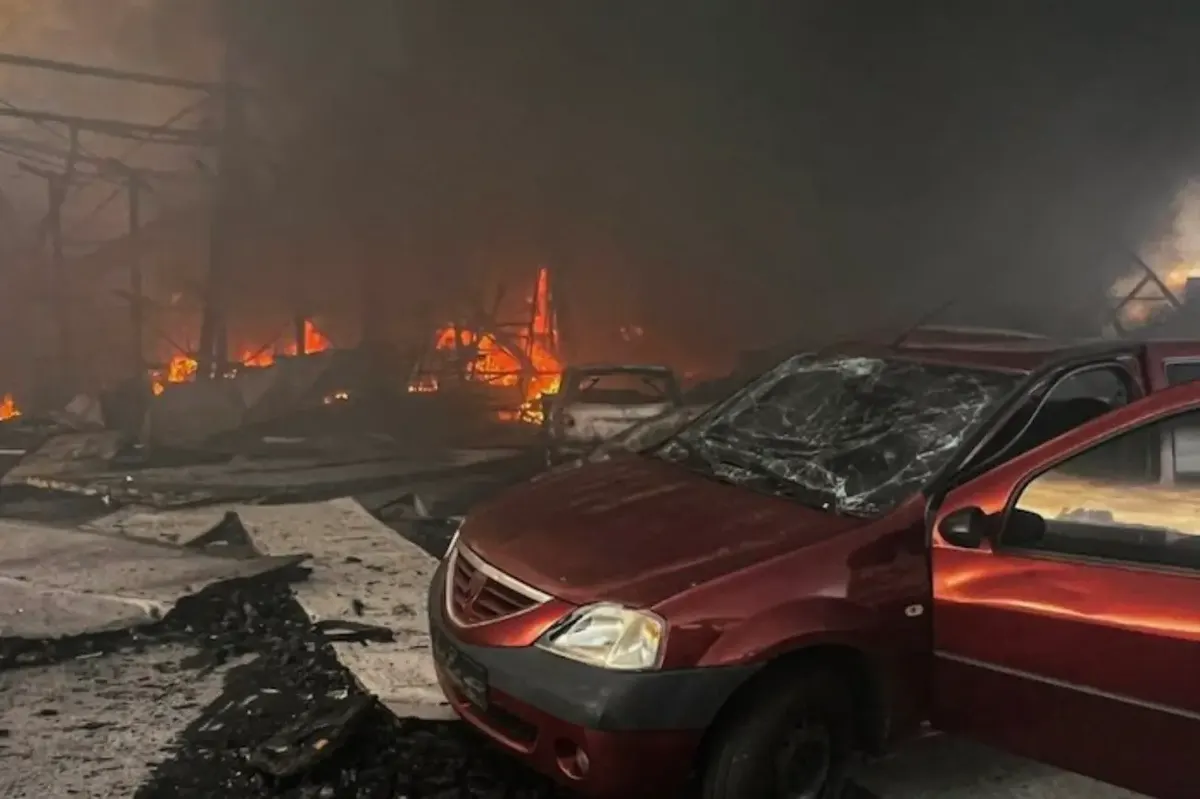 Удар по Києву 31 серпня: шестеро постраждалих, у місті пожежі