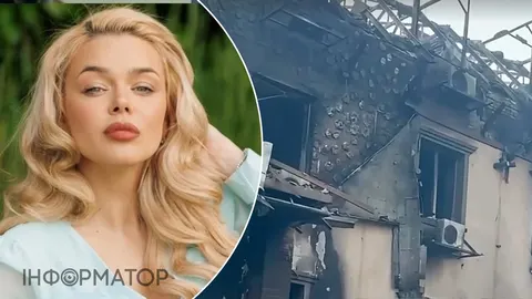 Аліна Гросу пережила російський удар по готелю на Київщині