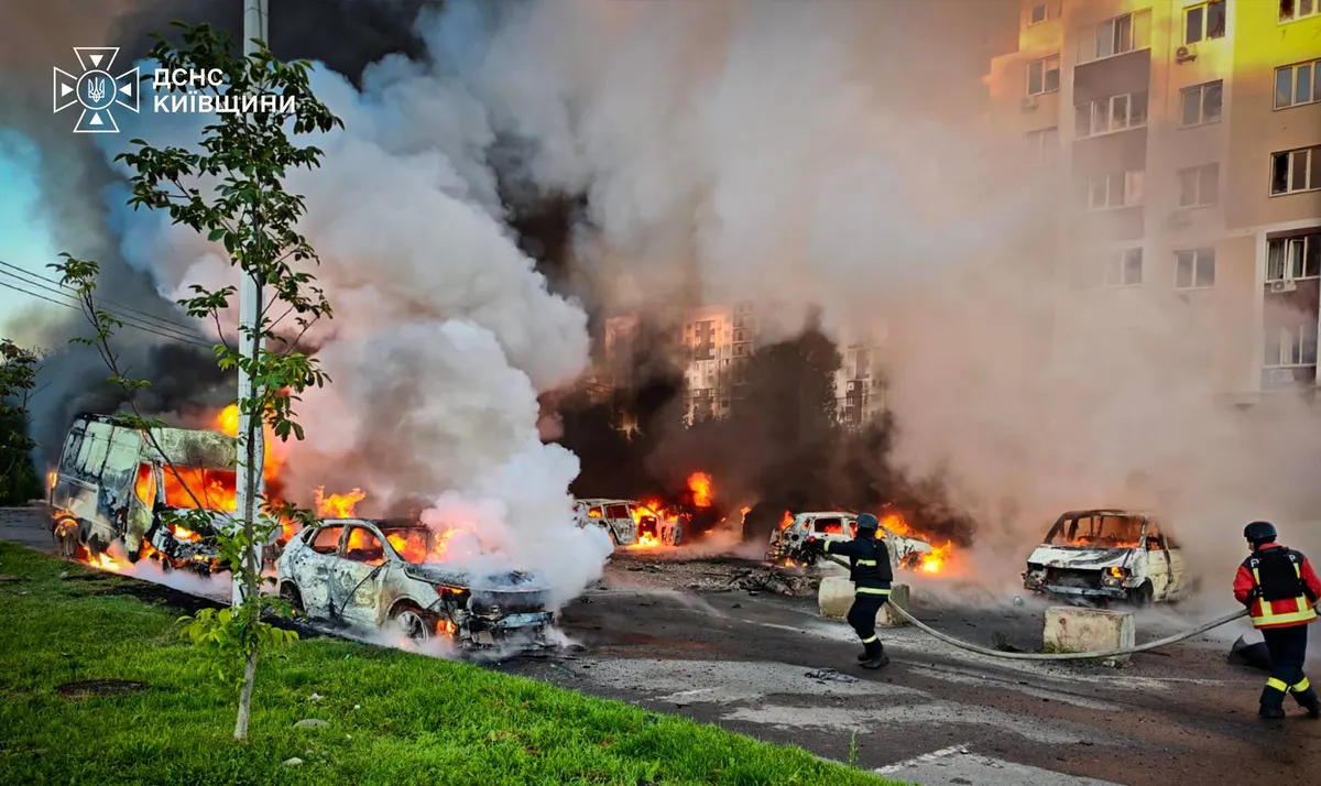 Ранкова атака на Київщині: загинула людина, є поранені