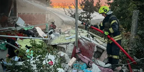 Нічна атака на Бориспільщину: шестеро поранених, пошкоджено 14 будинків та склад
