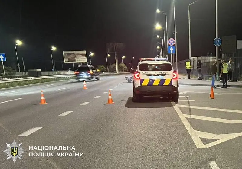 На Кільцевій дорозі в Києві загинула 24-річна мотоциклістка