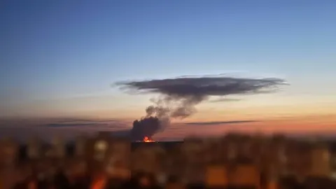 Пожежа з вибухами на Київщині: що відомо про наслідки атаки
