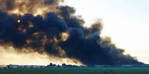 У Вишневому та Броварах погіршилася якість повітря після нічної атаки РФ