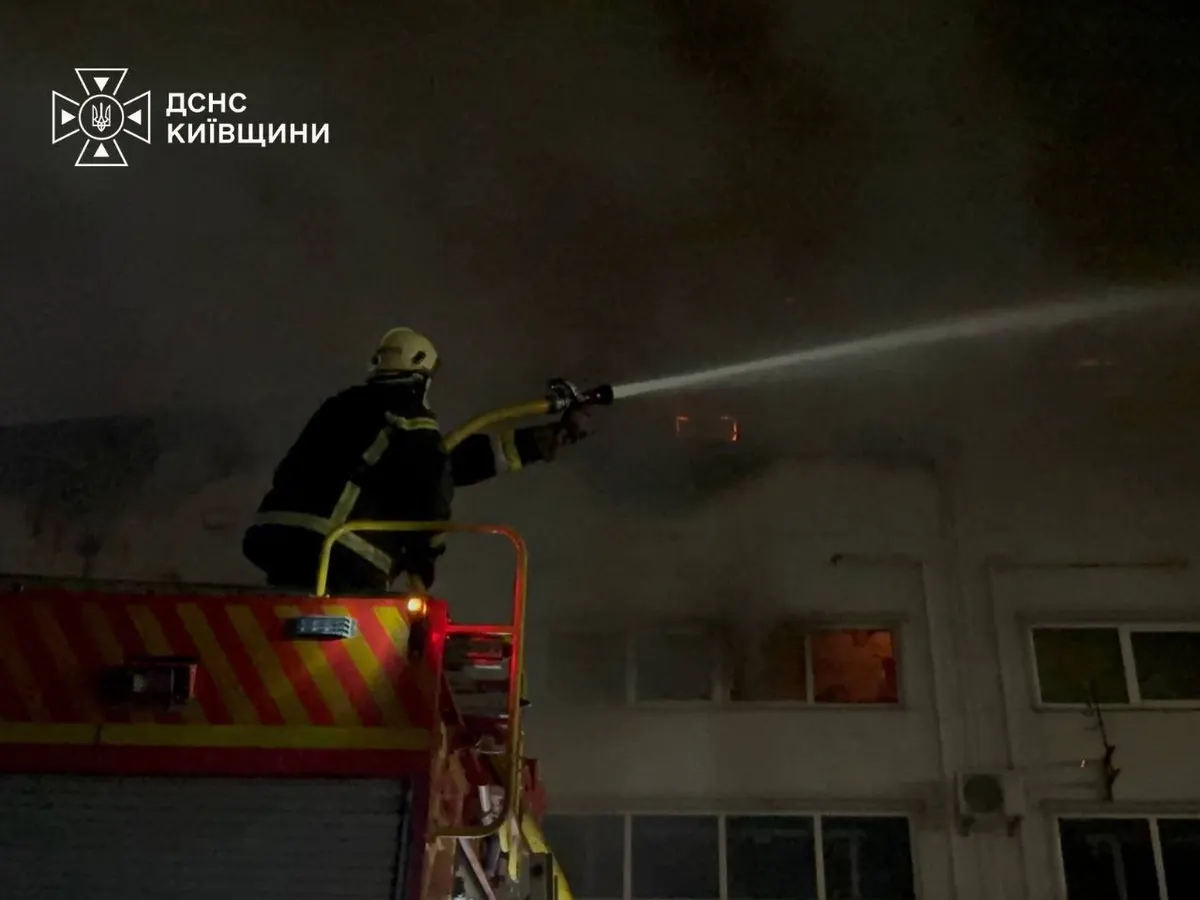 Атака на Київщину: двоє загиблих, пошкоджено 28 об’єктів у п’яти районах