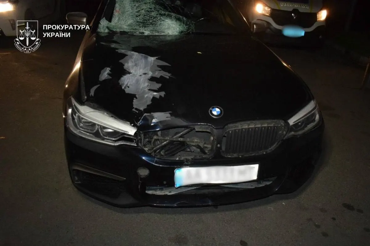 Водія BMW, який збив чоловіка на Дарницькому мосту, засудили до шести років тюрми