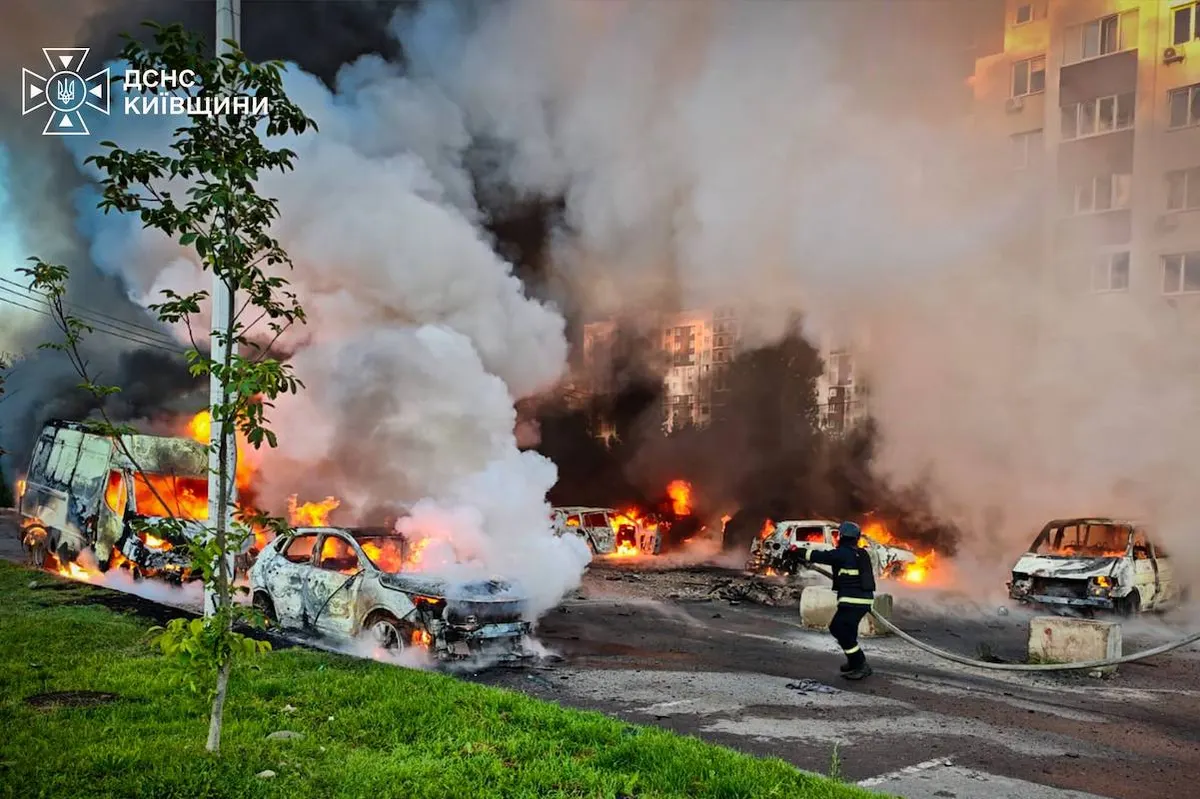 У Києві друга доба масованих атак: тривоги тривають понад 57% часу, транспорт паралізовано