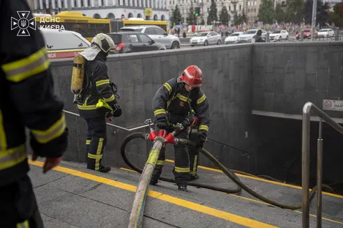 У переході на Майдані згорів магазин сувенірів: подробиці пожежі