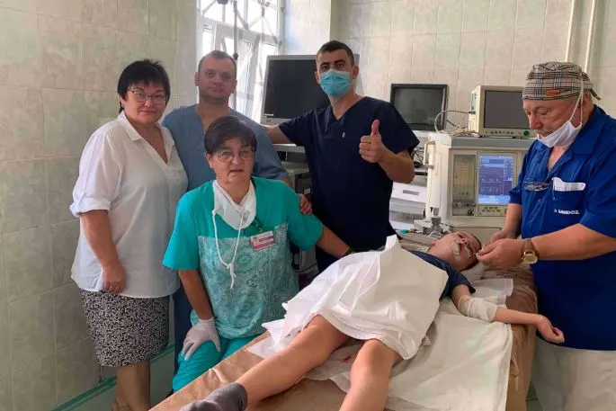 У Вінниці лікарям вдалося витягти зі шлунка дитини дев’ять магнітних кульок, які пролежали там п’ять років
