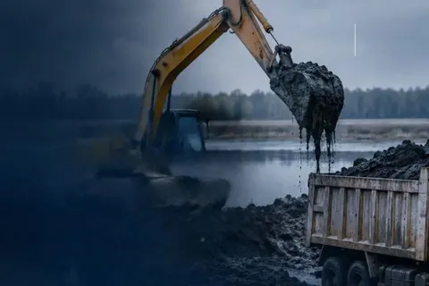 На Ірпінській громаді викрили незаконний видобуток сапропелю на 26,7 млн грн