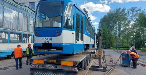 Житомир отримав шість трамваїв з Хорватії, але вони досі не на лінії