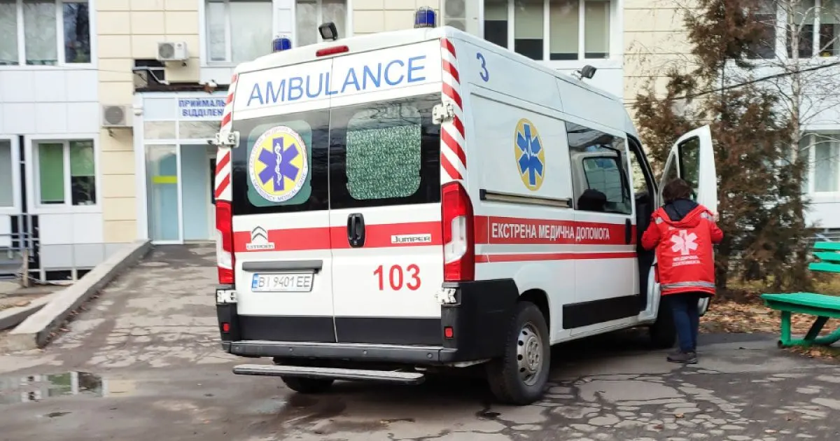 У Борисполі через нічну атаку постраждала дворічна дитина